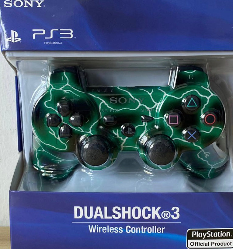 Sony Dualshock 3 Wireless PS3 Controller: Official Sony Gamepad - Sparking Green Sony