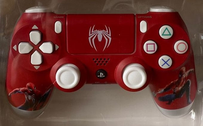 Sony PlayStation DualShock 4 Wireless Controller - Red Spiderman 2 Sony