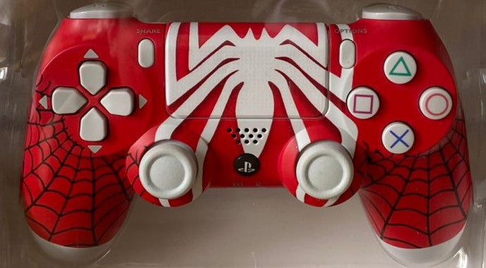 Sony PlayStation DualShock 4 Wireless Controller - Red Spiderman Sony